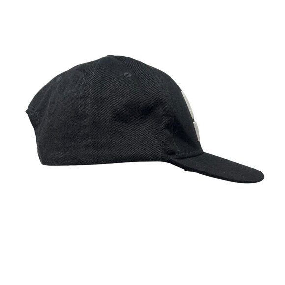 Ivy Park Baseball Snapback Hat Cap Spell Out Dad Beyoncé Black Embroidered Retro - Picture 3 of 9